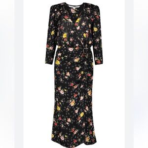 Veronica Beard ARIELLE SILK DRESS in Black size 2